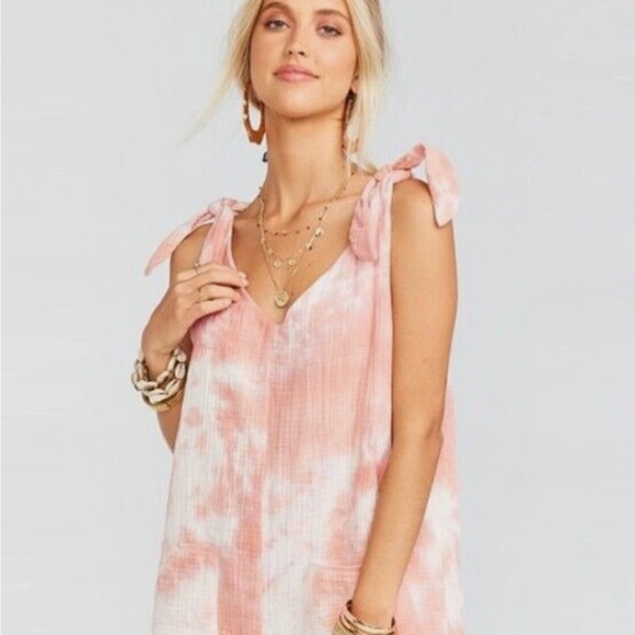 Show Me Your Mumu- Tilda Tie Shoulder Romper. Size S - Picture 4 of 8
